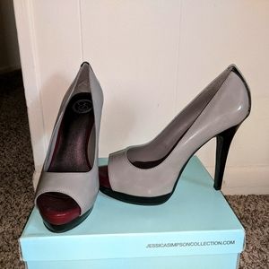 High heel shoes
